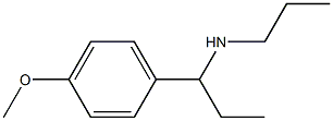 N-[1-(4-methoxyphenyl)propyl]-N-propylamine