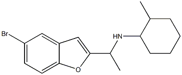 N-[1-(5-bromo-1-benzofuran-2-yl)ethyl]-2-methylcyclohexan-1-amine Struktur