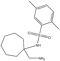  N-[1-(aminomethyl)cycloheptyl]-2,5-dimethylbenzene-1-sulfonamide