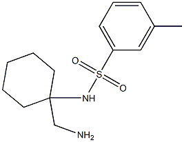 N-[1-(aminomethyl)cyclohexyl]-3-methylbenzene-1-sulfonamide|