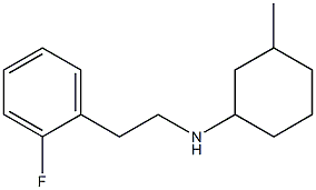 N-[2-(2-fluorophenyl)ethyl]-3-methylcyclohexan-1-amine|