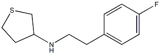 N-[2-(4-fluorophenyl)ethyl]thiolan-3-amine