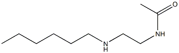 N-[2-(hexylamino)ethyl]acetamide Struktur
