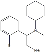 N-[2-amino-1-(2-bromophenyl)ethyl]-N-cyclohexyl-N-methylamine