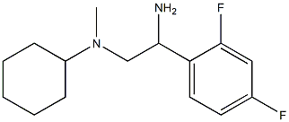 N-[2-amino-2-(2,4-difluorophenyl)ethyl]-N-cyclohexyl-N-methylamine