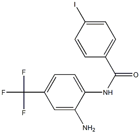 N-[2-amino-4-(trifluoromethyl)phenyl]-4-iodobenzamide