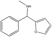 N-[2-furyl(phenyl)methyl]-N-methylamine Structure