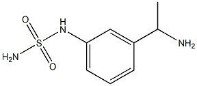 N-[3-(1-aminoethyl)phenyl]sulfamide Structure