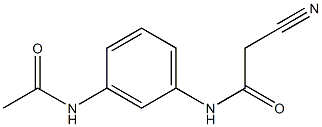 N-[3-(acetylamino)phenyl]-2-cyanoacetamide