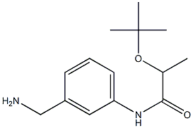 N-[3-(aminomethyl)phenyl]-2-(tert-butoxy)propanamide|