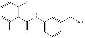 N-[3-(aminomethyl)phenyl]-2,6-difluorobenzamide Structure