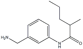 N-[3-(aminomethyl)phenyl]-2-methylpentanamide