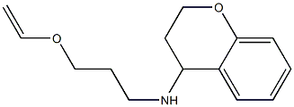 N-[3-(ethenyloxy)propyl]-3,4-dihydro-2H-1-benzopyran-4-amine Structure