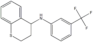  N-[3-(trifluoromethyl)phenyl]-3,4-dihydro-2H-1-benzothiopyran-4-amine