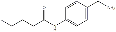N-[4-(aminomethyl)phenyl]pentanamide