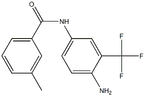 N-[4-amino-3-(trifluoromethyl)phenyl]-3-methylbenzamide