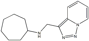 N-{[1,2,4]triazolo[3,4-a]pyridin-3-ylmethyl}cycloheptanamine|