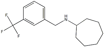 N-{[3-(trifluoromethyl)phenyl]methyl}cycloheptanamine|