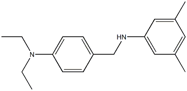 N-{[4-(diethylamino)phenyl]methyl}-3,5-dimethylaniline Structure