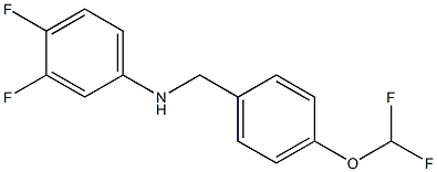  N-{[4-(difluoromethoxy)phenyl]methyl}-3,4-difluoroaniline