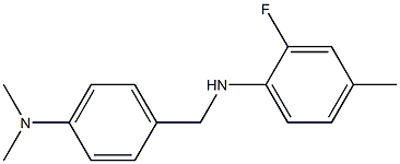  N-{[4-(dimethylamino)phenyl]methyl}-2-fluoro-4-methylaniline