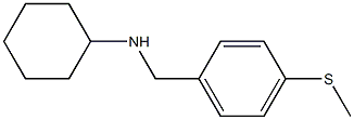  N-{[4-(methylsulfanyl)phenyl]methyl}cyclohexanamine