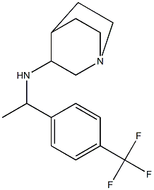  N-{1-[4-(trifluoromethyl)phenyl]ethyl}-1-azabicyclo[2.2.2]octan-3-amine