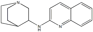 N-{1-azabicyclo[2.2.2]octan-3-yl}quinolin-2-amine|