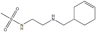 N-{2-[(cyclohex-3-en-1-ylmethyl)amino]ethyl}methanesulfonamide