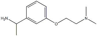 N-{2-[3-(1-aminoethyl)phenoxy]ethyl}-N,N-dimethylamine Structure