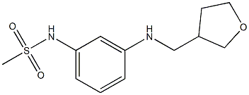 N-{3-[(oxolan-3-ylmethyl)amino]phenyl}methanesulfonamide