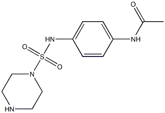 N-{4-[(piperazine-1-sulfonyl)amino]phenyl}acetamide