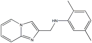 N-{imidazo[1,2-a]pyridin-2-ylmethyl}-2,5-dimethylaniline Structure
