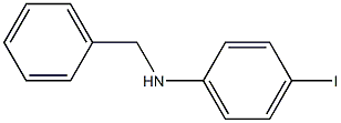 N-benzyl-4-iodoaniline Struktur