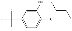 N-butyl-2-chloro-5-(trifluoromethyl)aniline Structure