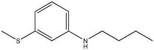  N-butyl-3-(methylsulfanyl)aniline