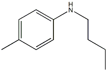 N-butyl-4-methylaniline 结构式