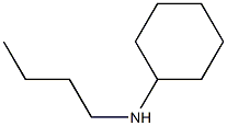 N-butylcyclohexanamine,,结构式