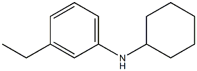 N-cyclohexyl-3-ethylaniline,,结构式