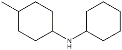 N-cyclohexyl-4-methylcyclohexan-1-amine Structure