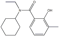  N-cyclohexyl-N-ethyl-2-hydroxy-3-methylbenzamide