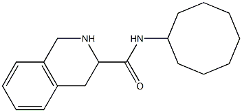 N-cyclooctyl-1,2,3,4-tetrahydroisoquinoline-3-carboxamide|