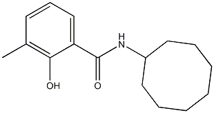  N-cyclooctyl-2-hydroxy-3-methylbenzamide