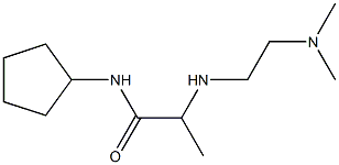  N-cyclopentyl-2-{[2-(dimethylamino)ethyl]amino}propanamide