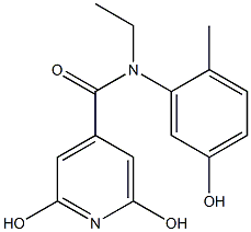  N-ethyl-2,6-dihydroxy-N-(5-hydroxy-2-methylphenyl)pyridine-4-carboxamide