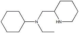N-ethyl-N-(piperidin-2-ylmethyl)cyclohexanamine