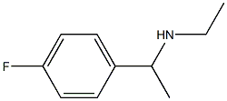 N-ethyl-N-[1-(4-fluorophenyl)ethyl]amine 化学構造式