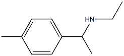N-ethyl-N-[1-(4-methylphenyl)ethyl]amine Structure