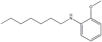 N-heptyl-2-methoxyaniline 结构式