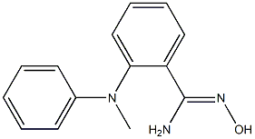 N'-hydroxy-2-[methyl(phenyl)amino]benzene-1-carboximidamide